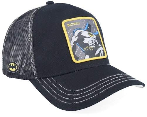 Capslab 【 Dc Comics Batman Black Trucker - 】 DC ディーシー コミックス 黒色 ブラック トラッカー バッグ 小物 ブランド雑貨 帽子 メンズ帽子 キャップ