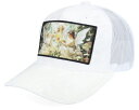 【★Fashion THE SALE★7/12午前10時迄】Calza Pennello 【 Angels & Money Velvet White/White A-Frame Trucker - White 】 angels エンジェルス トラッカー バッグ 小物 ブランド雑貨 帽子 メンズ帽子 キャップ 白色 ホワイト