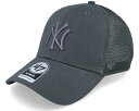 フォーティーセブンブランド 47 Brand 【 New York Yankees Branson Mvp Charcoal Trucker - 】 ヤンキース チャコール トラッカー バッグ 小物 ブランド雑貨 帽子 メンズ帽子 キャップ(4)
