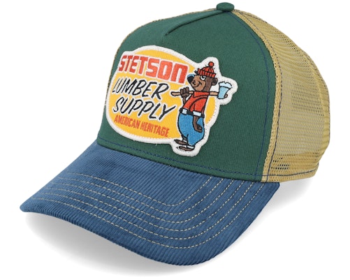 ステットソン Stetson 【 Lumber Supply Green/Blue Trucker - 】 supply サプライ トラッカー バッグ 小物 ブランド雑貨 帽子 メンズ帽子 キャップ