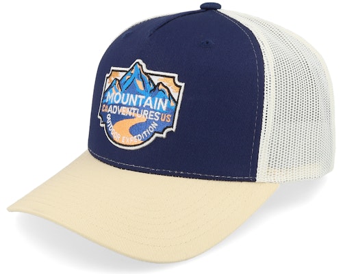 【★Fashion THE SALE★7/12午前10時迄】Wild Spirit 【 Mountain Adventures Navy/Ivory/Golden Trucker - 】 トラッカー バッグ 小物 ブランド雑貨 帽子 メンズ帽子 キャップ 【★Fashion THE SALE★7/12午前10時迄】Wild Spirit 【 Mountain Adventures Navy/Ivory/Golden Trucker - 】 トラッカー バッグ 小物 ブランド雑貨 帽子 メンズ帽子 キャップ