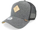 Djinns 【 Hft Cap Jersey Patch Charcoal Heather/Black Trucker - 】 キャップ 帽子 ジャージ チャ...