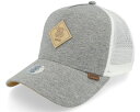 Djinns 【 Hft Cap Jersey Patch Grey Heather/White Trucker - 】 キャップ 帽子 ジャージ 灰色 グレー...