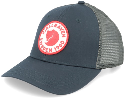 フェールラーベン Fjallraven 【 1960 Logo Langtradarkeps Dark Navy Trucker - 】 ロゴ 紺色 ネイビー トラッカー バッグ 小物 ブランド雑貨 帽子 メンズ帽子 キャップ