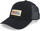 【★Fashion THE SALE★7/12午前10時迄】フェールラーベン Fjallraven 【 Vardag Langtradarkeps Black Trucker - Black 】 黒色 ブラック トラッカー バッグ 小物 ブランド雑貨 帽子 メンズ帽子 キャップ 黒色 ブラック(4)