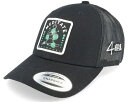 4Real 【 Meditate Anywhere Patch Black Trucker - 】 黒色 ブラック トラッカー バッグ 小物 ブランド雑貨 帽子 メンズ帽子 キャップ(4)