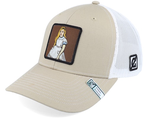 Public Domain 【 Wonderland Khaki/White Trucker - 】 トラッカー バッグ 小物 ブランド雑貨 帽子 メンズ帽子 キャップ Public Domain 【 Wonderland Khaki/White Trucker - 】 トラッカー バッグ 小物 ブランド雑貨 帽子 メンズ帽子 キャップ