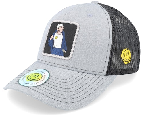 Lucid Smile 【 Flexing Cash Patch Heather Grey/Black Trucker - 】 heather ヘザー トラッカー バッグ 小物 ブランド雑貨 帽子 メンズ帽子 キャップ