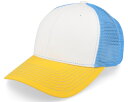 【★Fashion THE SALE★7/12午前10時迄】Equip 【 White/Light Blue/Gold Trucker - White 】 トラッカー バッグ 小物 ブランド雑貨 帽子 メンズ帽子 キャップ 白色 ホワイト