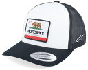 【★Fashion THE SALE★7/12午前10時迄】アルパインスター Alpinestars 【 Cali 2.0 Hat White/Black Trucker - 】 トラッカー バッグ 小物 ブランド雑貨 帽子 メンズ帽子 キャップ(4)