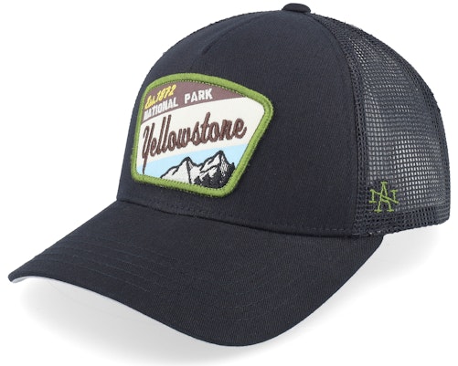 アメリカンニードル American Needle 【 Yellowstone Valin Black Trucker - 】 黒色 ブラック トラッカー バッグ 小物 ブランド雑貨 帽子 メンズ帽子 キャップ