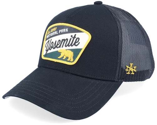 アメリカンニードル American Needle 【 Yosemite Valin Black Trucker - 】 黒色 ブラック トラッカー バッグ 小物 ブランド雑貨 帽子 メンズ帽子 キャップ