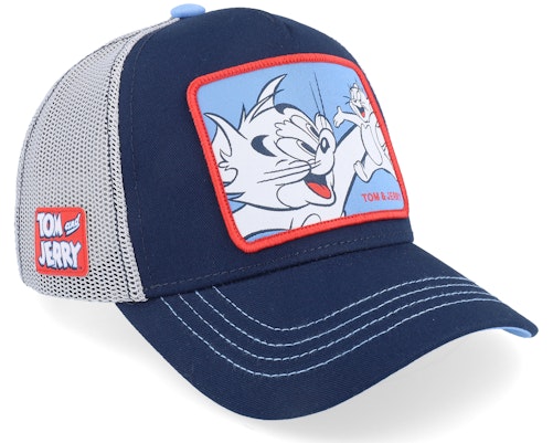 Capslab 【 Tom & Jerry Navy/Grey Trucker - 】 トラッカー バッグ 小物 ブランド雑貨 帽子 メンズ帽子 キャップ