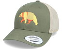 【★スーパーSALE★6/11午前2時迄】Origami 【 Paper Bear Mossgreen/Khaki Trucker - 】 トラッカー バッグ 小物 ブランド雑貨 帽子 メンズ帽子 キャップ(4)