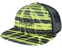【★スーパーSALE★6/11午前2時迄】Herschel 【 Whaler Mesh Neon Grid Black Trucker - 】 黒色 ブラック トラッカー バッグ 小物 ブランド雑貨 帽子 メンズ帽子 キャップ(4)