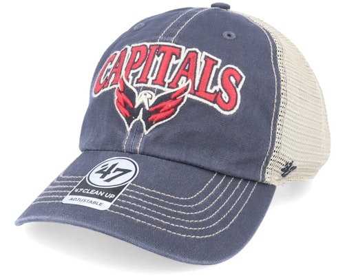 フォーティーセブンブランド 47 Brand 【 Washington Capitals Tuscaloosa Clean Up Dad Cap Vintage Navy/Beige Trucker - 】 ワシントン キャピタルズ キャップ 帽子 vintage ビンテージ・ヴィンテージ トラッカー バ