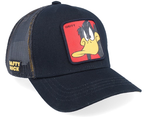 【★Fashion THE SALE★7/12午前10時迄】Capslab 【 Looney Tunes Daffy Duck Black/Black Trucker - Black 】 トラッカー バッグ 小物 ブランド雑貨 帽子 メンズ帽子 キャップ 黒色 ブラック 【★Fashion THE SALE★7/12午前10時迄】Capslab 【 Looney Tunes Daffy Duck Black/Black Trucker - Black 】 トラッカー バッグ 小物 ブランド雑貨 帽子 メンズ帽子 キャップ 黒色 ブラック