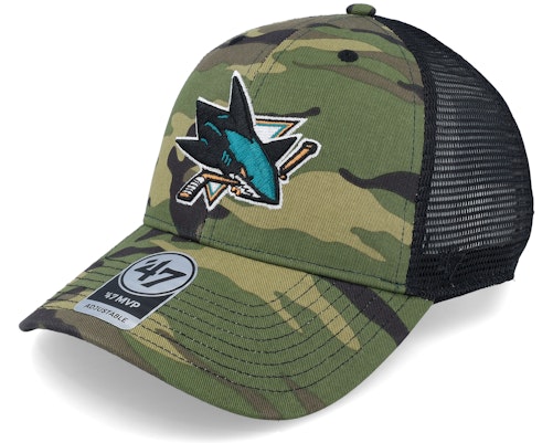 フォーティーセブンブランド 47 Brand 【 San Jose Sharks 47 Mvp Camo/Black Trucker - 】 シャークス トラッカー バッグ 小物 ブランド雑貨 帽子 メンズ帽子 キャップ フォーティーセブンブランド 47 Brand 【 San Jose Sharks 47 Mvp Camo/Black Trucker - 】 シャークス トラッカー バッグ 小物 ブランド雑貨 帽子 メンズ帽子 キャップ