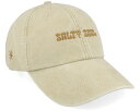【★Fashion THE SALE★7/12午前10時迄】Salty Soul 【 Brown Logo Stone Dad Cap - Beige 】 茶色 ブラウン ロゴ キャップ 帽子 バッグ 小物 ブランド雑貨 帽子 メンズ帽子 キャップ ベージュ