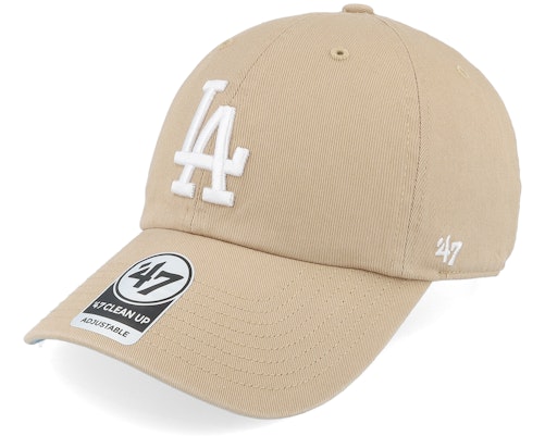 フォーティーセブンブランド 47 Brand 【 Los Angeles Dodgers Ballpark Clean Up Khaki Dad Cap - 】 ドジャース カーキ キャップ 帽子 バッグ 小物 ブランド雑貨 帽子 メンズ帽子 キャップ