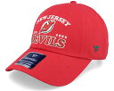 ファナティクス Fanatics 【 New Jersey Devils Unstructured Red Dad Cap - 】 ジャージ デビルス Red ...