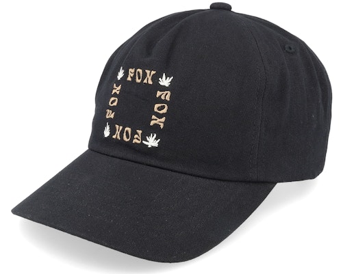 【Fox Hinkley Hat Black Dad Cap - Fox】黒色 ブラック キャップ 帽子 フォックス
