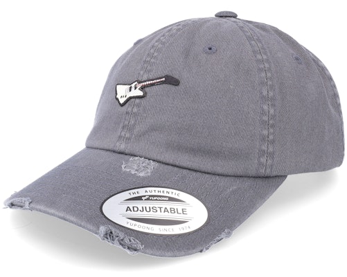 Abducted 【 Explorer Guitar Patch Grey Destroyed Dad Cap 】 灰色 グレー キャップ 帽子 バッグ 小物 ブランド雑貨 帽子 メンズ帽子 キャップ