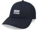 ヴァンズ Vans 【 Court Side Hat Black Checker Dad Cap - 】 コート 黒色 ブラック キャップ 帽子 バッグ 小物 ...