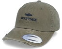 【★Fashion THE SALE★7/12午前10時迄】Skillfish 【 Skitfiske Ripped Olive Dad Cap - 】 olive オリーブ キャップ 帽子 バッグ 小物 ブランド雑貨 帽子 メンズ帽子 キャップ