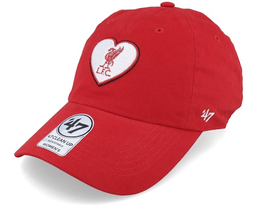 フォーティーセブンブランド 47 Brand 【 Liverpool Fc Courtney Clean Up Red Dad Cap - 】 Red 赤・レッド キャップ 帽子 バッグ 小物 ブランド雑貨 帽子 メンズ帽子 キャップ