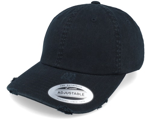 ユーポン Yupoong 【 Black Destroyed Dad Cap - 】 黒色 ブラック キャップ 帽子 バッグ 小物 ブランド雑貨 帽子 メンズ帽子 キャップ ユーポン Yupoong 【 Black Destroyed Dad Cap - 】 黒色 ブラック キャップ 帽子 バッグ 小物 ブランド雑貨 帽子 メンズ帽子 キャップ