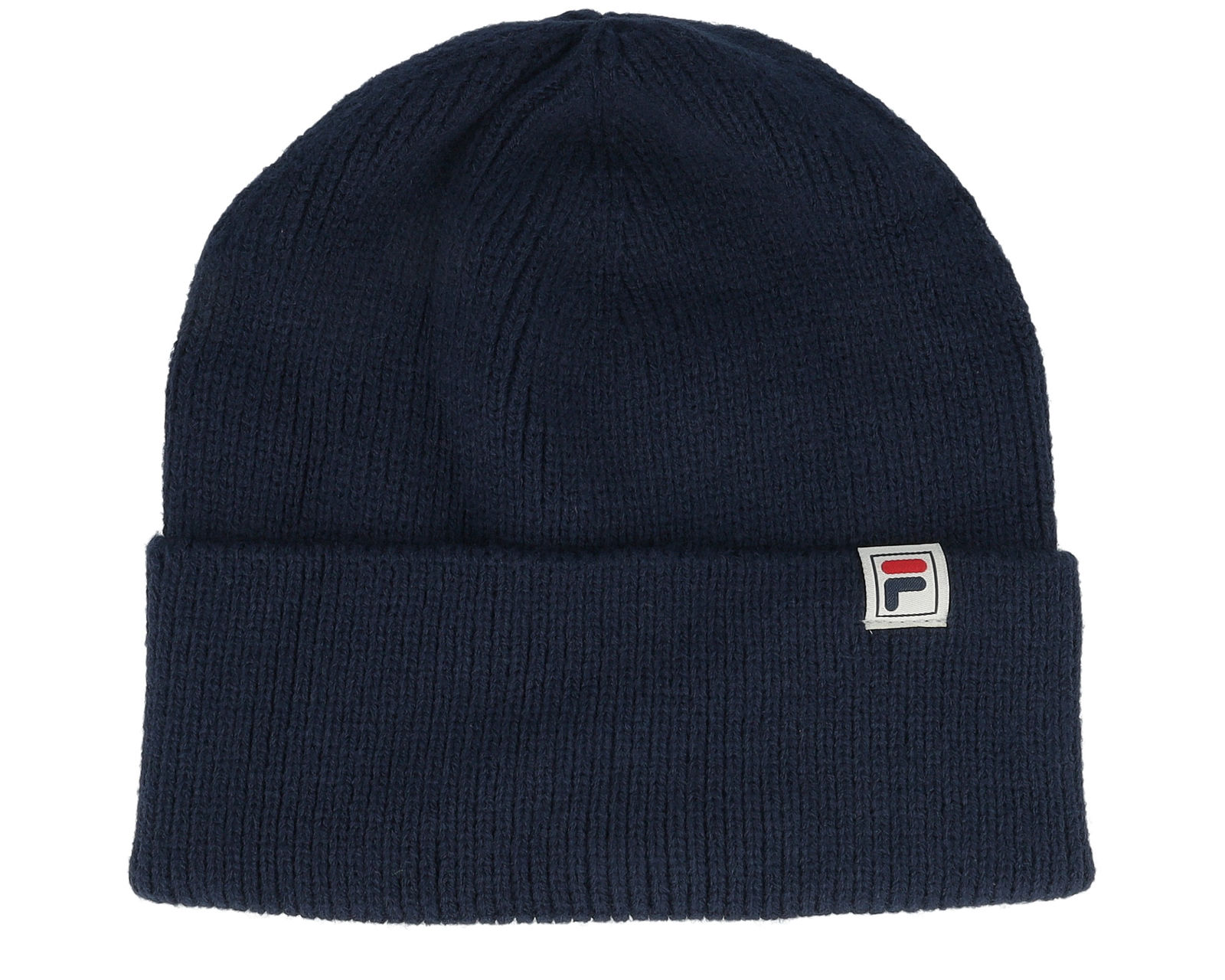 フィラ Fila 【 Milano メンズ ニット帽 ビーニー 帽子 ロゴ 折り返し 防寒 ブラッ...
