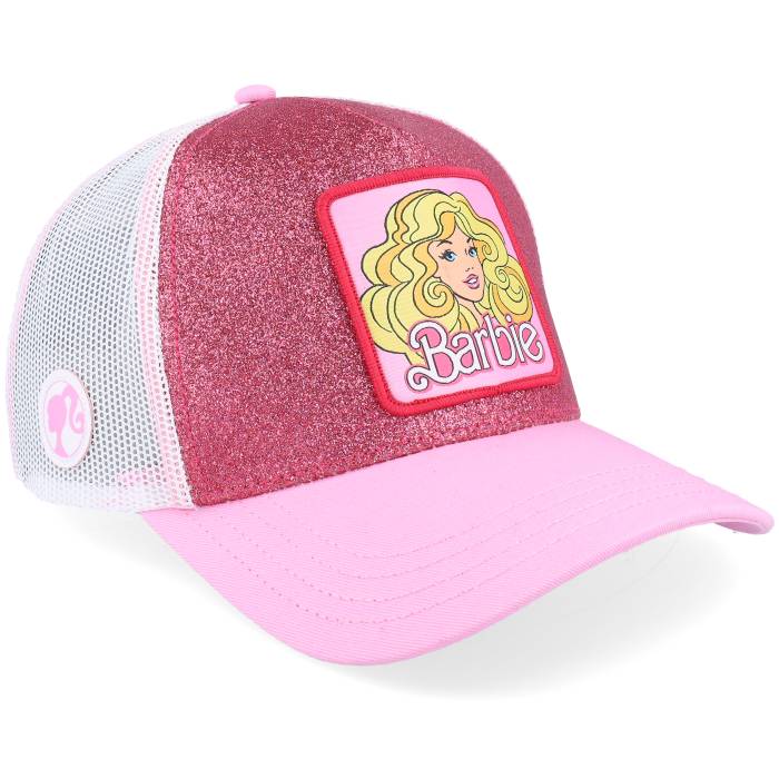 Capslab 【 Barbie White/Pink A-Frame Trucker Women Pink 】 トラッカー バッグ 小物 ブランド雑貨 帽子 レディース帽子 キャップ レディース pink ピンク(4)