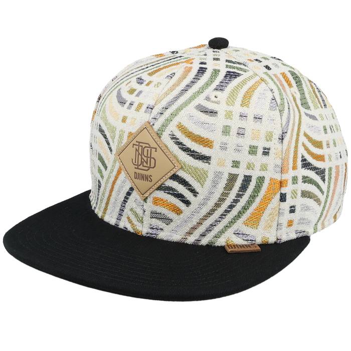 Djinns 【 Braid Multi/Black Snapback Men 】 Snapback スナップバック バッグ バッグ 小物 ブランド雑貨 帽子 メンズ帽子 キャップ メンズ