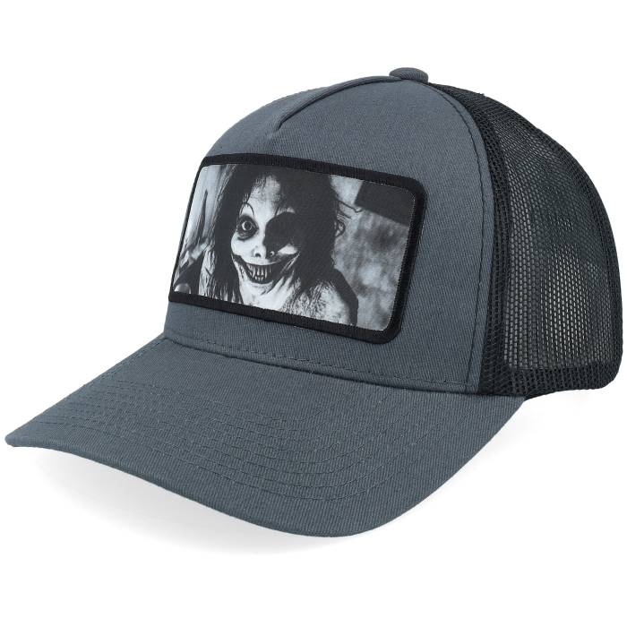 Scenes 【 Horror Smile Medium Grey/Black/Black A-Frame Trucker Men Grey 】 トラッカー メンズ 灰色 グレー