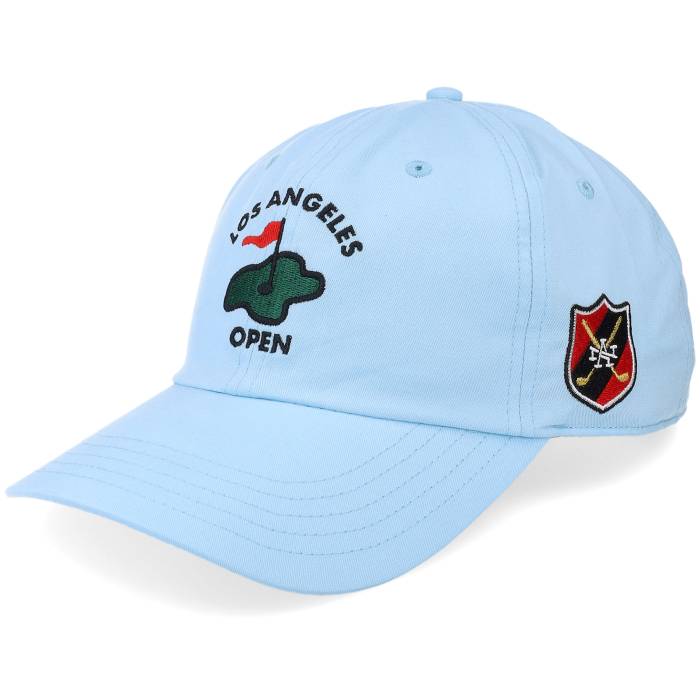 【★スーパーSALE★3/11深夜2時迄】アメリカンニードル American Needle 【 La Open Hepcat. 19Th Hole Golf Light Blue Adjustable Men Blue 】 ロサンゼルス golf ゴルフ 青色 ブルー バッグ 小物 ブランド雑貨 帽子 メンズ帽子 キャップ メンズ 青色