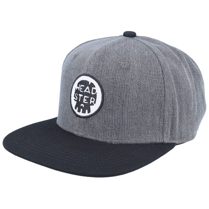 Headster 【 Kids Dark G-Nz Grey/Black Snapback Kids Grey 】 Snapback スナップバック バッグ キッ..