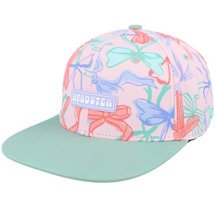 Headster �� Kids Mademoiselle Sugar Swirl Snapback Kids Pink �� Snapback ���ʥåץХå� �Хå� ���å� �٥ӡ� �ޥ��˥ƥ� ���å��ե��å���� ˹�� ����å� ����˥� ���å� pink �ԥ�