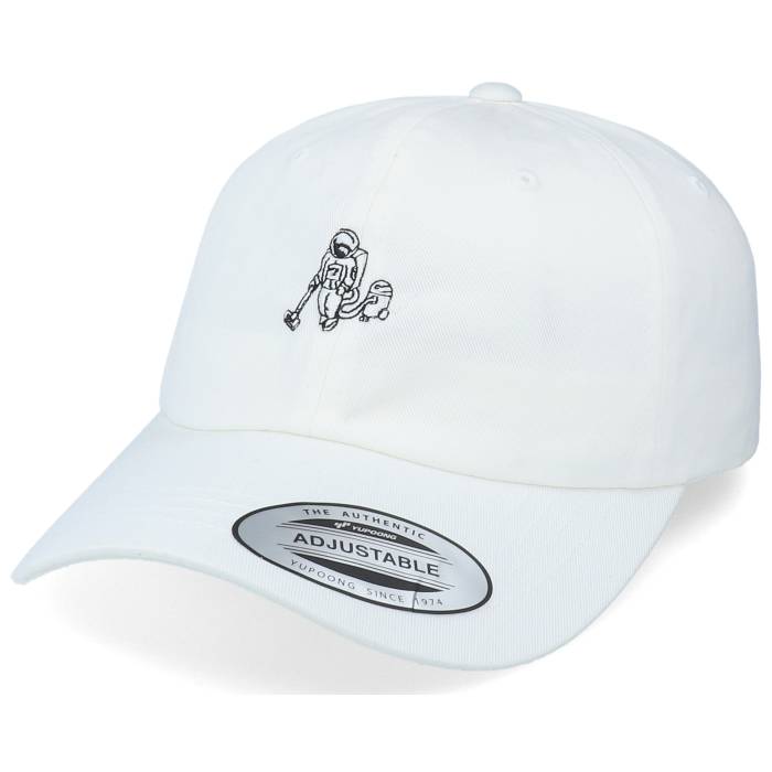 Abducted 【 Tiny Astrocleaner White Dad Cap Men White 】 白色 ホワイト キャップ 帽子 バッグ 小物 ブランド雑貨 帽子 メンズ帽子 キャップ メンズ 白色 ホワイト