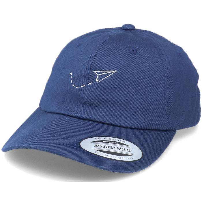 Abducted 【 Tiny Paper Plane Navy Dad Cap Men Blue 】 紺色 ネイビー キャップ 帽子 バッグ 小物 ブランド雑貨 帽子 メンズ帽子 キャップ メンズ 青色 ブルー(4.0)