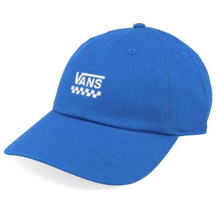 ������ Vans �� Court Side Curved Bill Jockey True Blue Dad Cap Men Blue �� ������ �Ŀ� �֥�...