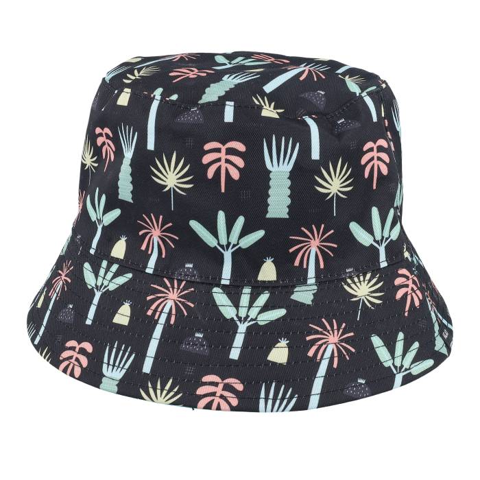 Headster �� Kids Jungle Tribe Hat Black Bucket Kids Black, Blue �� �ȥ饤�� ���� �֥�å� ���å� �٥ӡ� �ޥ��˥ƥ� ���å��ե��å���� ˹�� �ϥå� ����˥� ���å� �Ŀ� �֥롼