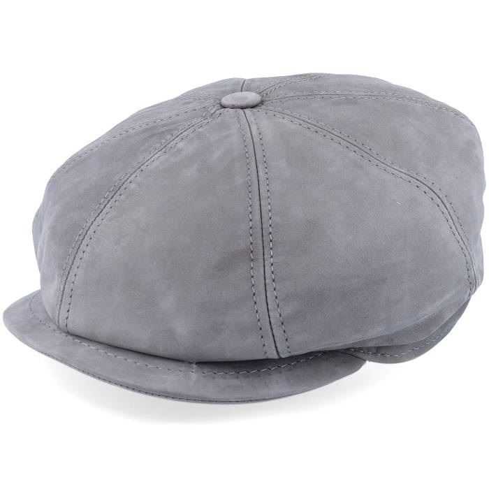 Mjm Hats �� Artist Blue Line Nappa Wax Grey Flat Cap Men Grey �� �Ŀ� �֥롼 ...