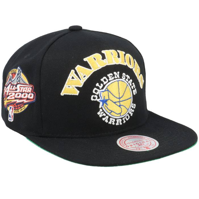 【★スーパーSALE★3/11深夜2時迄】ミッチェル&ネス Mitchell & Ness 【 Golden State Warriors My Squad Black Snapback Men Black 】 State スケートボード ウォリアーズ 黒色 ブラック Snapback スナップバック バッグ バッグ 小物 ブランド雑貨 帽子