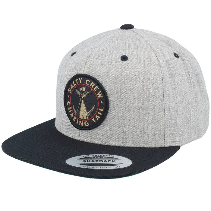 ソルティークルー Salty Crew 【 Tailgate Heather Grey/Black Snapback Men Grey 】 heather ヘザー Snapback スナップバック バッグ バッグ 小物 ブランド雑貨 帽子 メンズ帽子 キャップ メンズ 灰色 グレー