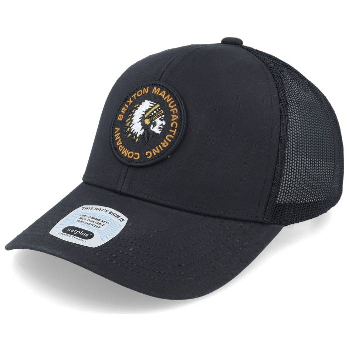 ブリクストン Brixton 【 Rival Stamp Mesh Black Trucker Men Black 】 ライバル 黒色 ブラック トラ..