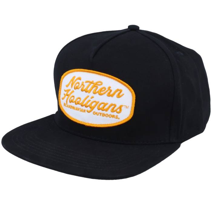 Northern Hooligans 【 Scandinavian Outdoors Cap Black Snapback Men Black 】 キャップ 帽子 黒色 ブラック Snapback スナップバック バッグ バッグ 小物 ブランド雑貨 帽子 メンズ帽子 キャップ メンズ 黒色 ブラ(4.0)