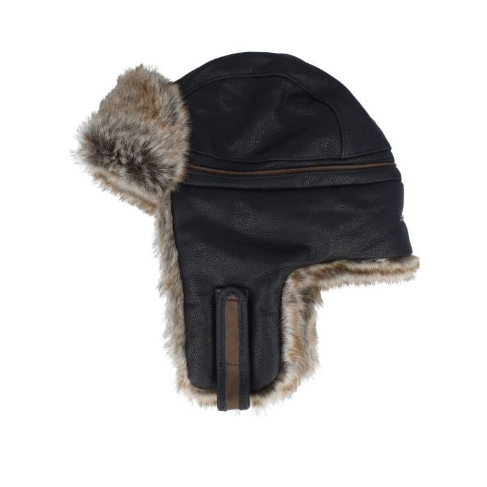 ƥåȥ Stetson  Bomber Cowhide Black/Brown Trapper Men Black  Хå ʪ ֥ɻ ˹...