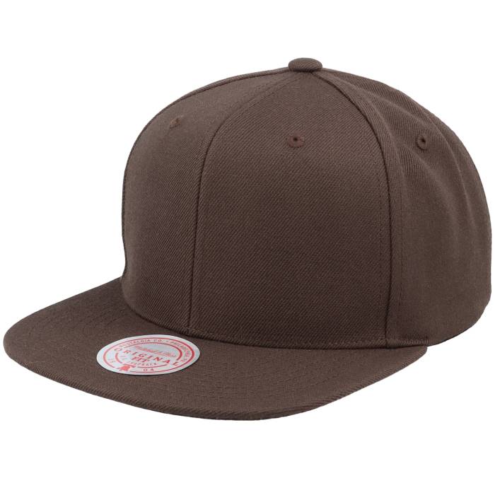 ミッチェル&ネス Mitchell & Ness 【 High Crown Blank Chocolate Brown Snapback Men Brown 】 ハイ 茶色 ブラウン Snapback スナップバック バッグ バッグ 小物 ブランド雑貨 帽子 メンズ帽子 キャップ メンズ 茶色