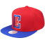 ミッチェル&ネス Mitchell & Ness 【 Los Angeles Clippers Team 2 Tone 2.0 Red/Royal Snapback Men R..
